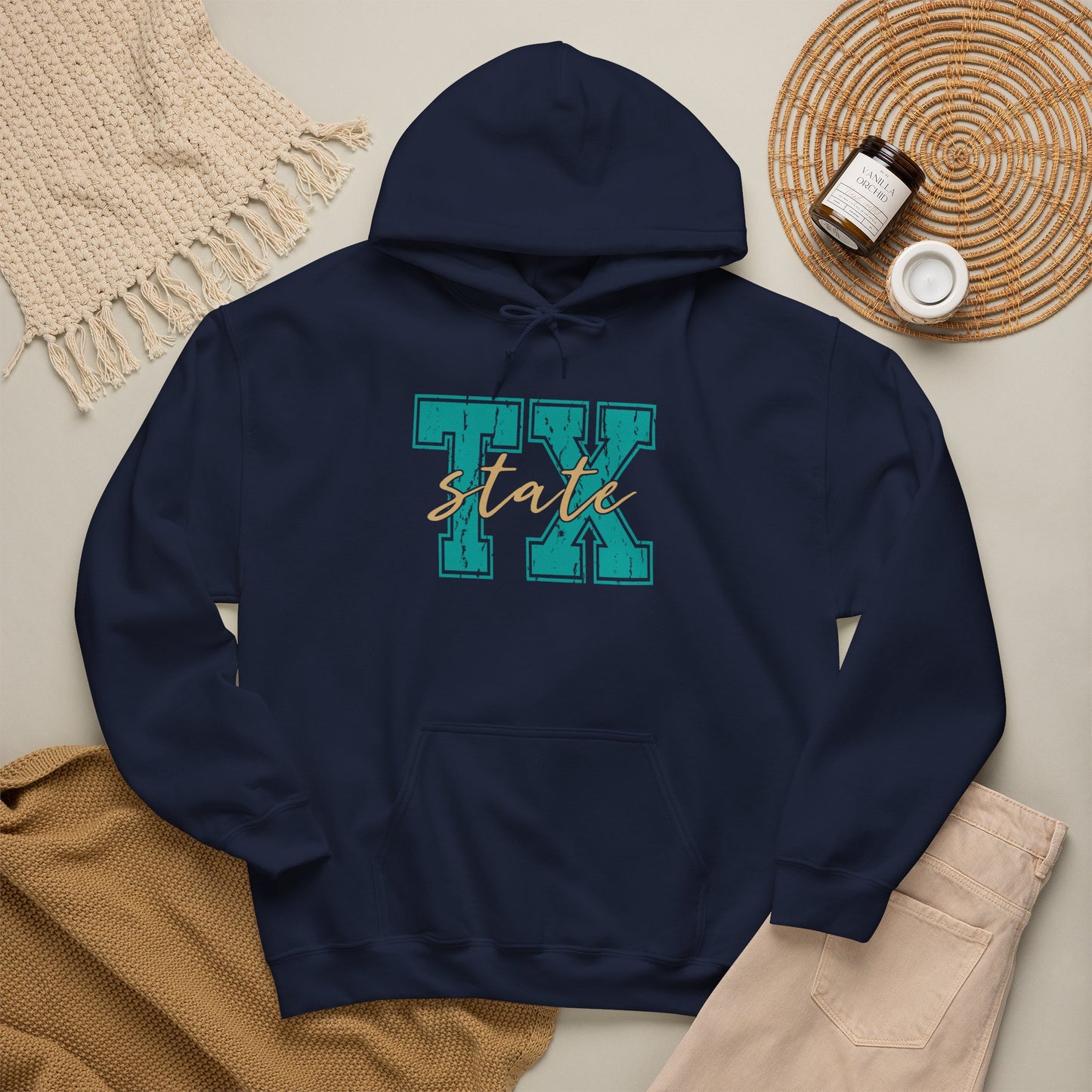 TX State Hooded Sweatshirt