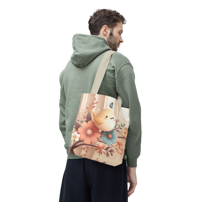 Pastel Canary Tote Bag