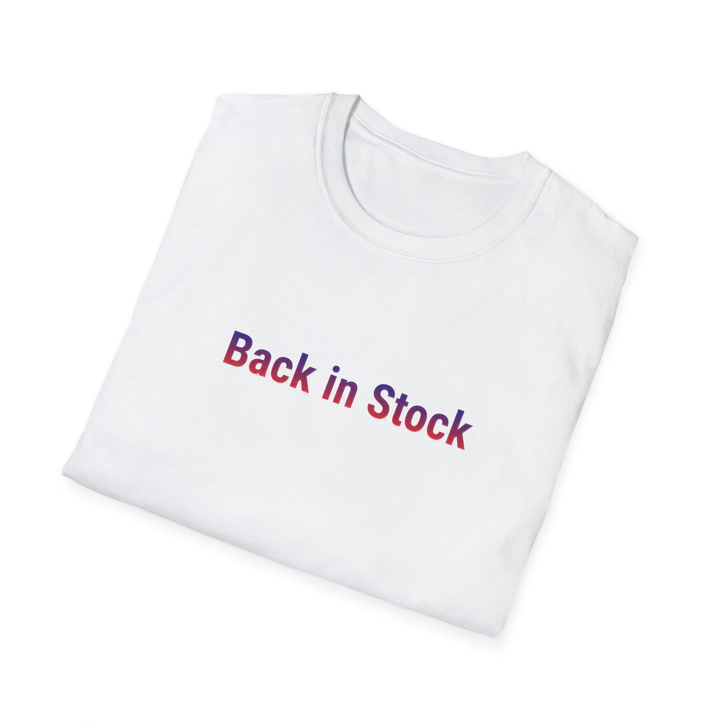 Back In Stock Unisex Softstyle T-Shirt