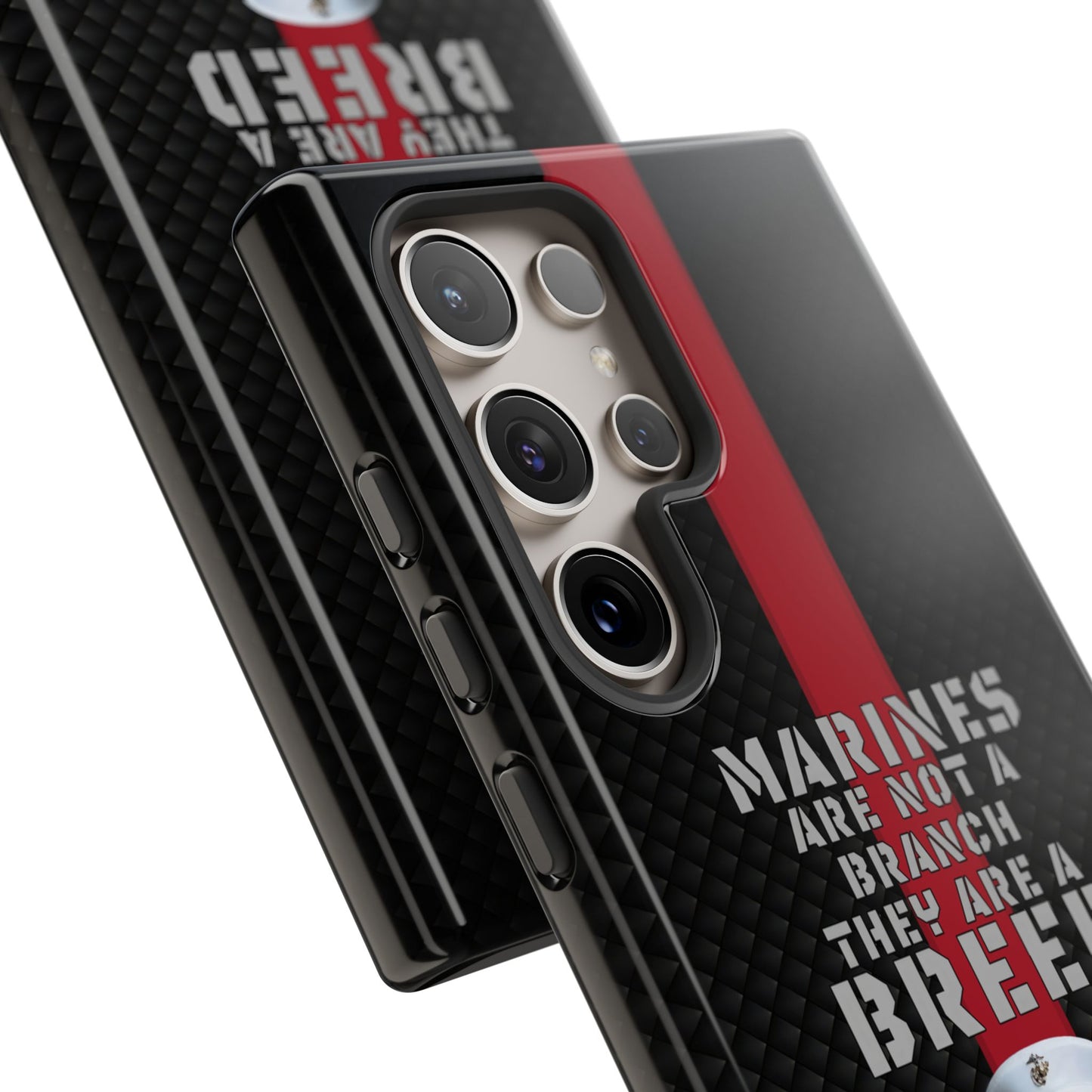 Marine Corps Samsung Tough Phone Case - Proud Military Supporter