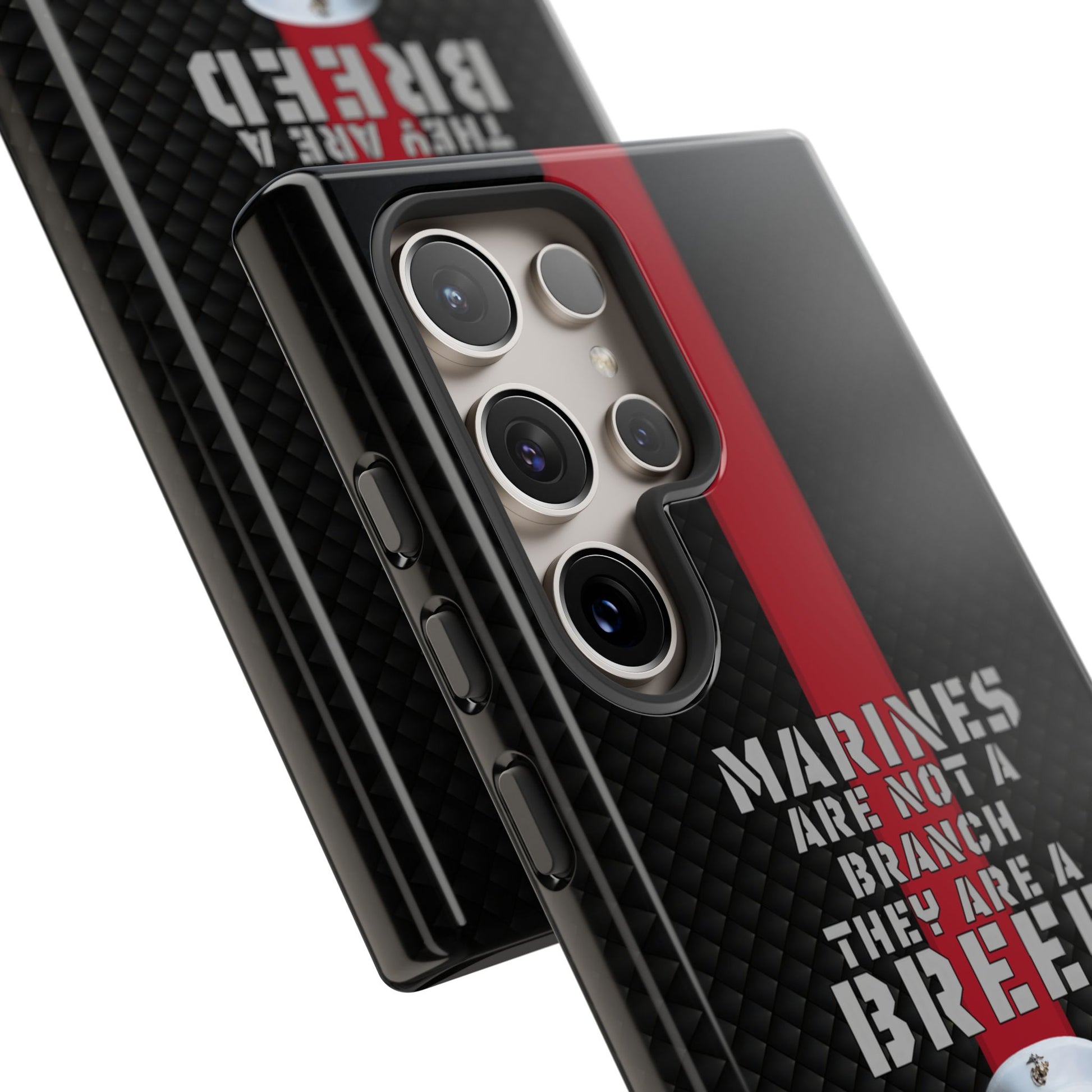 Marine Corps Samsung Tough Phone Case - Proud Military Supporter