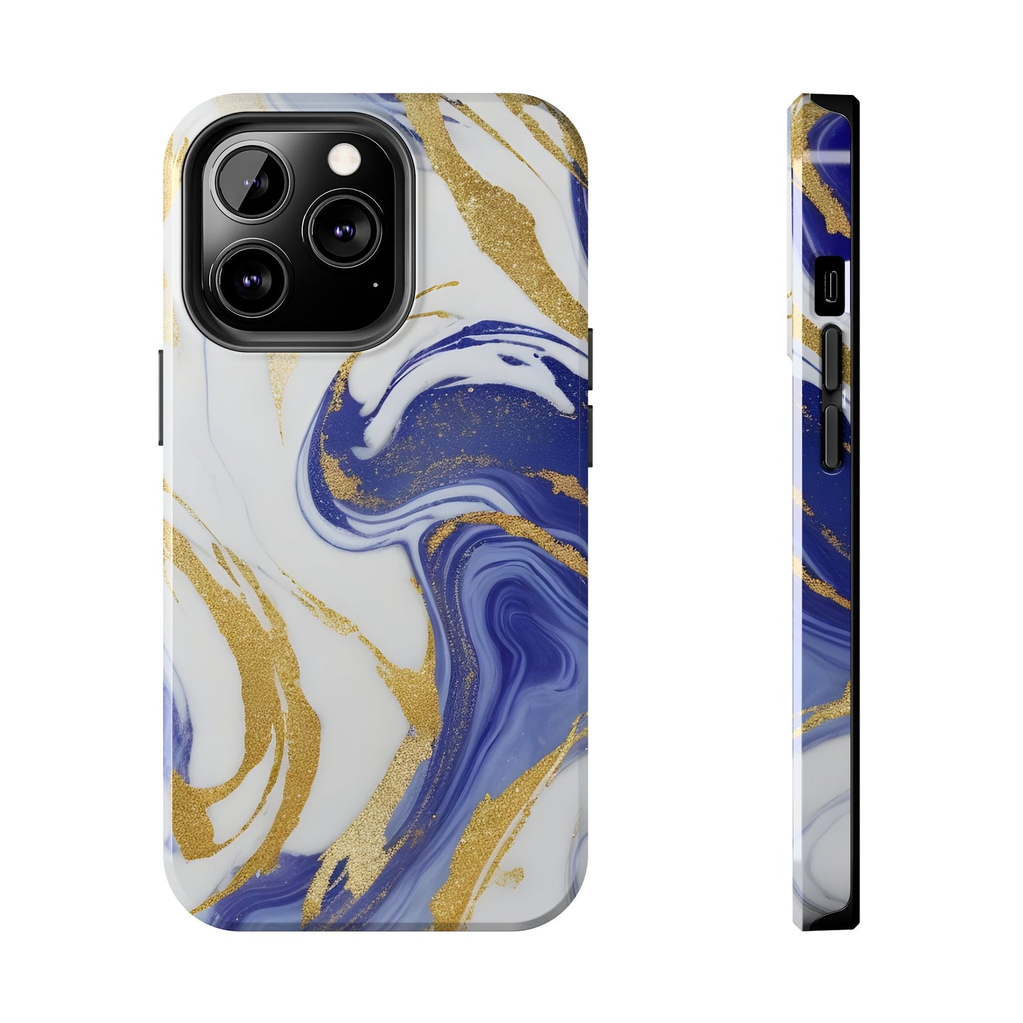 Elegant Marble Phone Case, Stylish Tech Accessory
