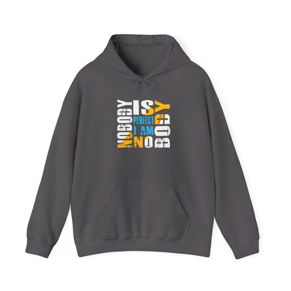 Nobody is Perfect Unisex Hoodie – Comfortable Sweatshirt for Everyday Wear