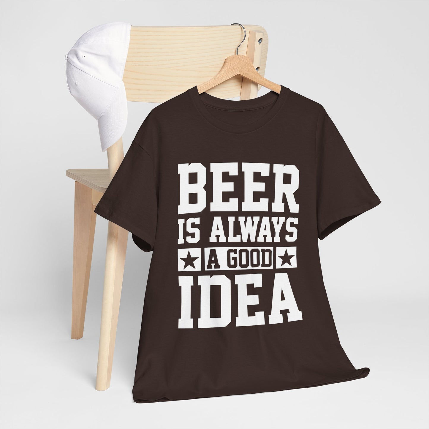 Beer is Always a Good Idea Unisex Heavy Cotton Tee