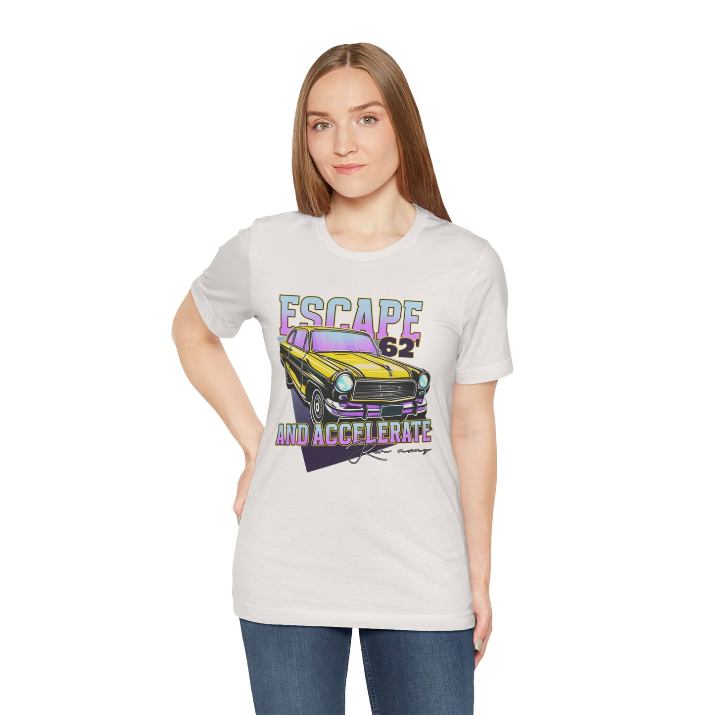 Escape And Accelerate Unisex Jersey Short Sleeve Tee