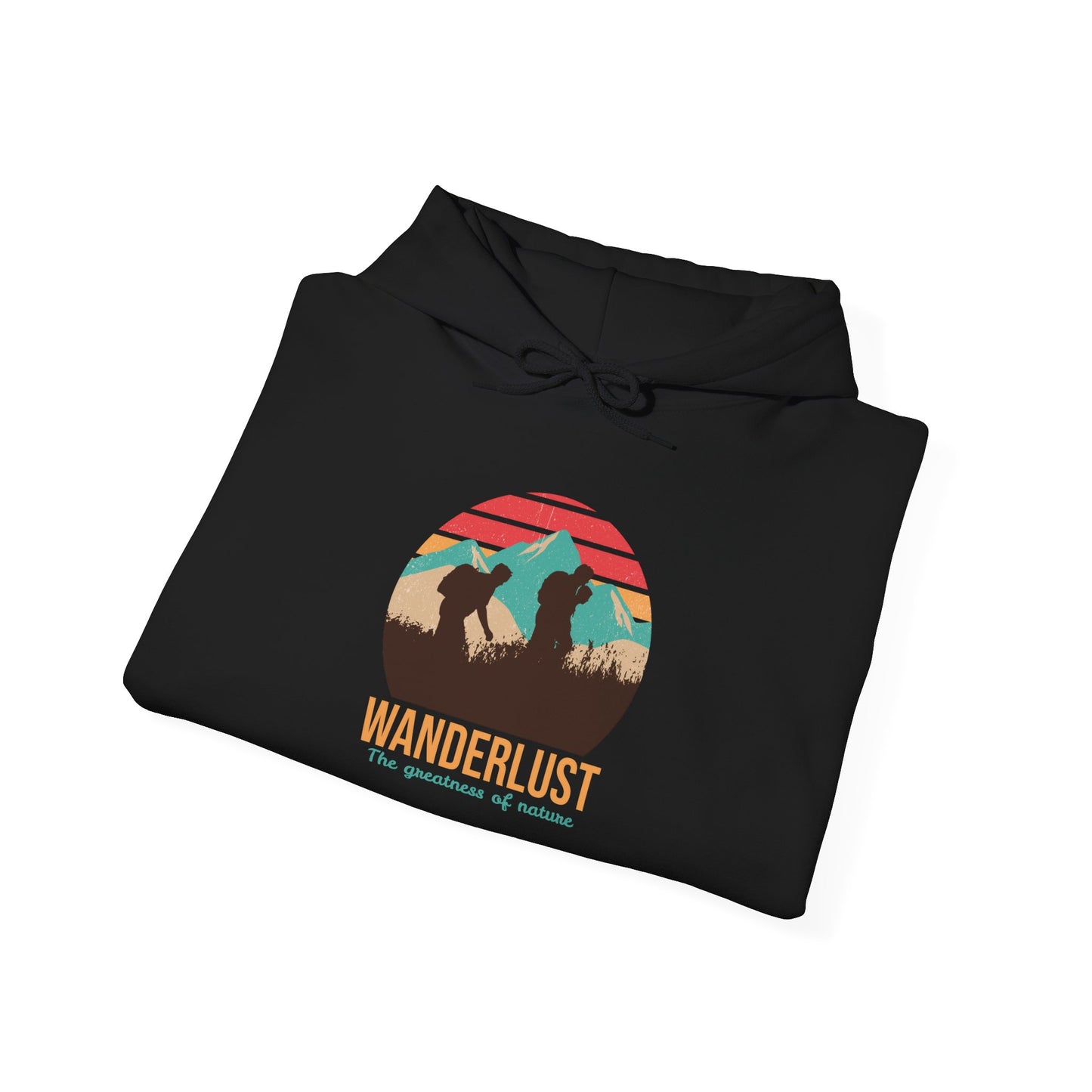 Wanderlust The Greatness Of Nature Unisex Heavy Blend™ Hooded Sweatshirt