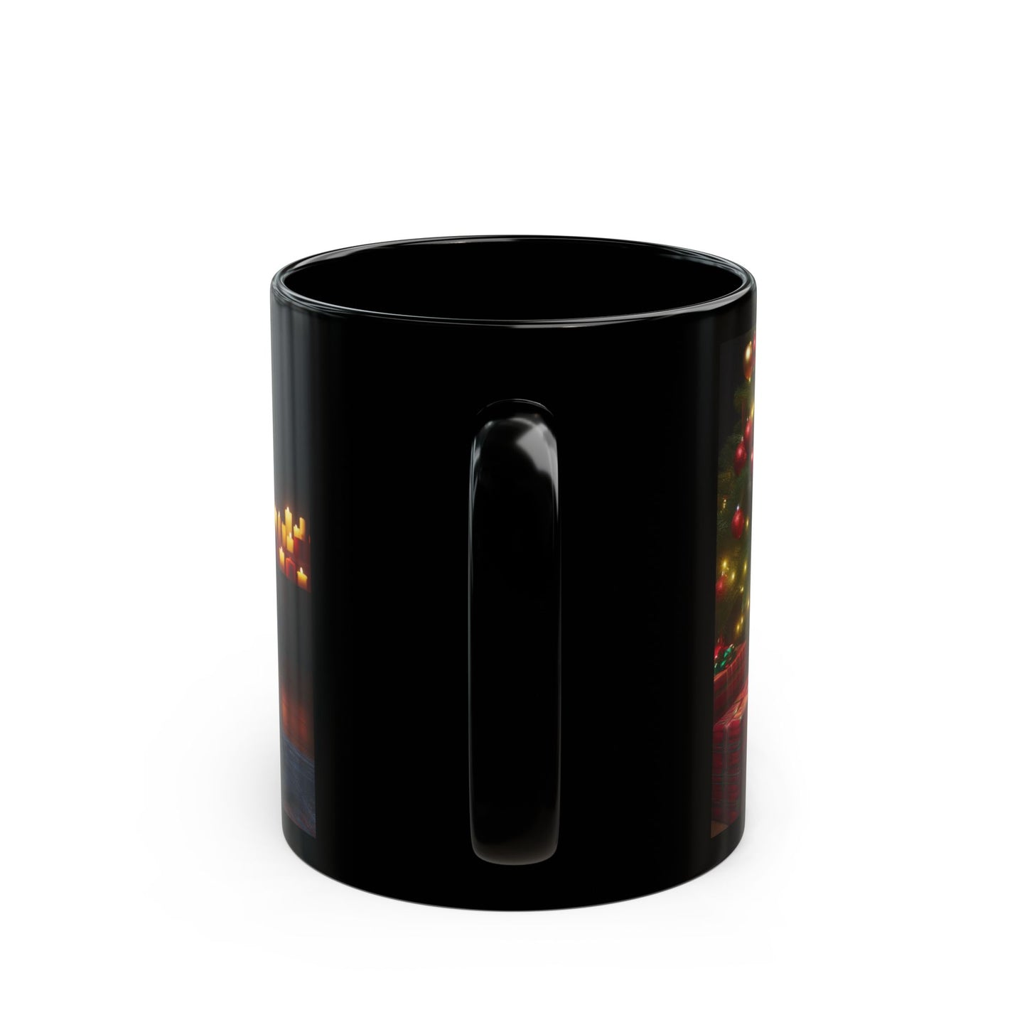 The Big Gift Drop Black Mug - 11oz, 15oz