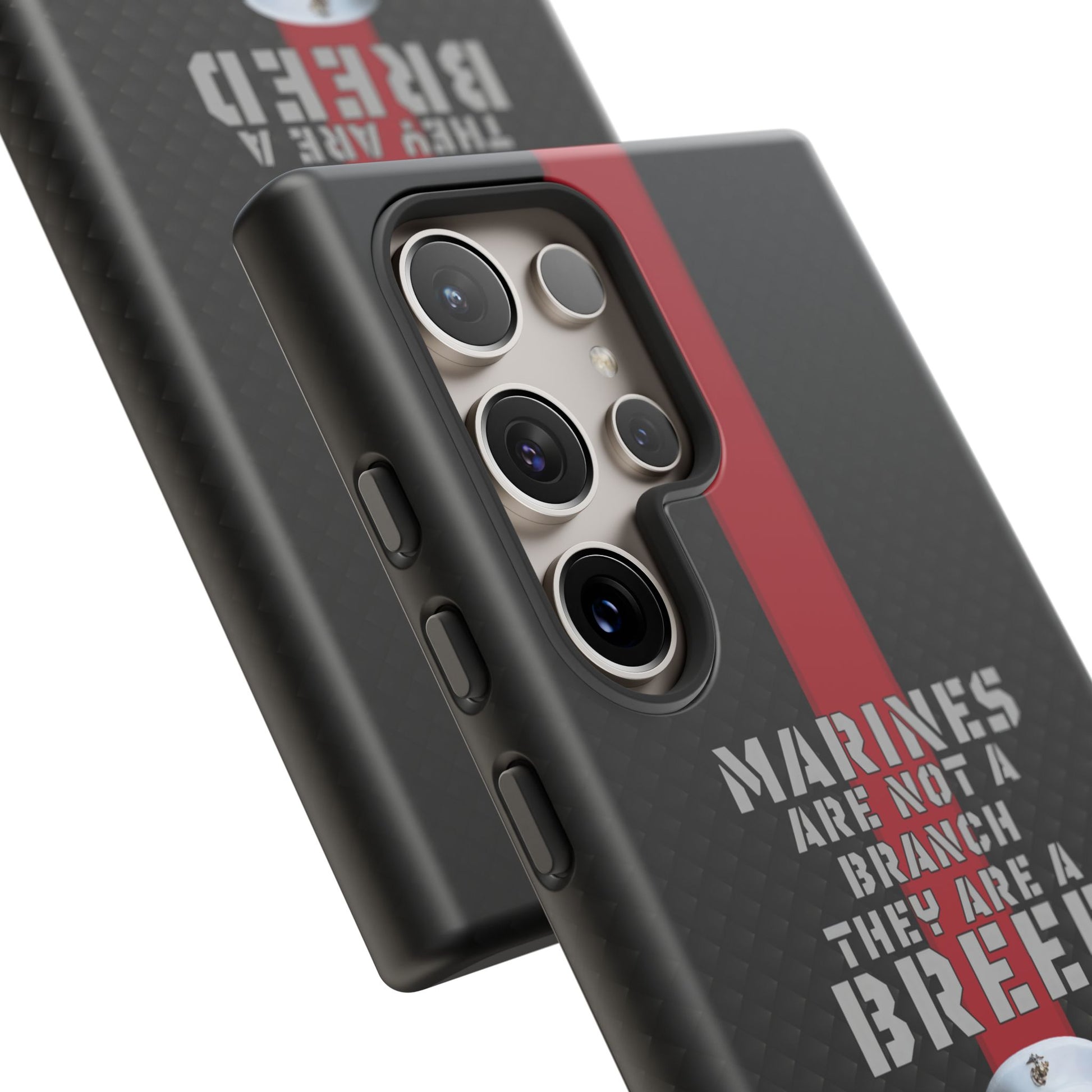 Marine Corps Samsung Tough Phone Case - Proud Military Supporter