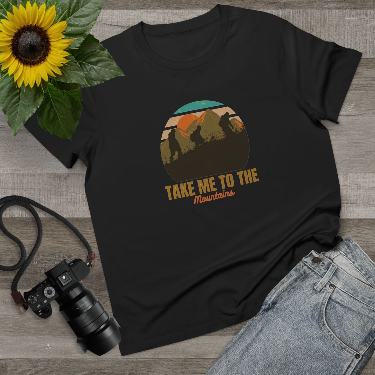 Take Me To The Montains Women’s Maple Tee