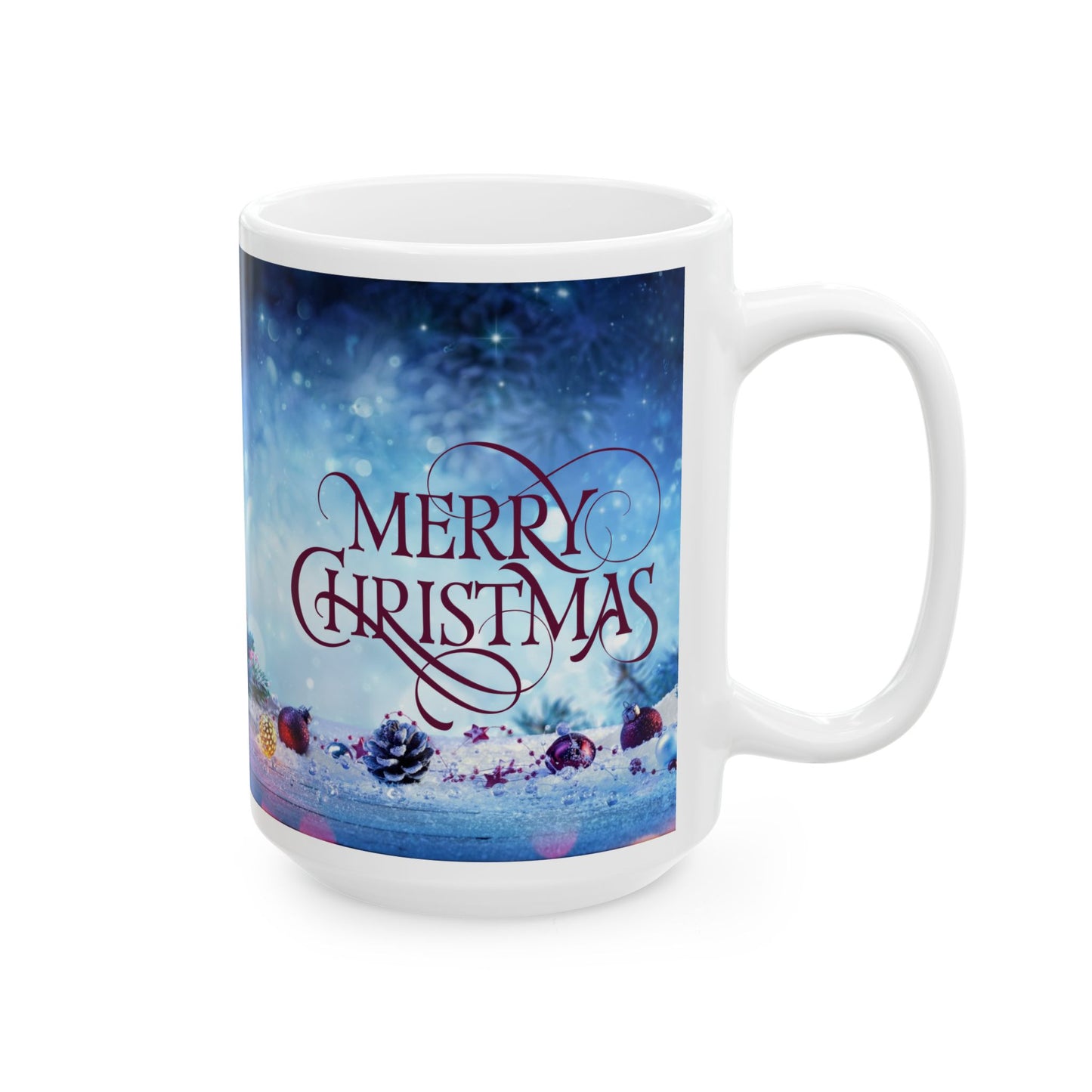 Silent Night Ceramic Mug, (11oz, 15oz)