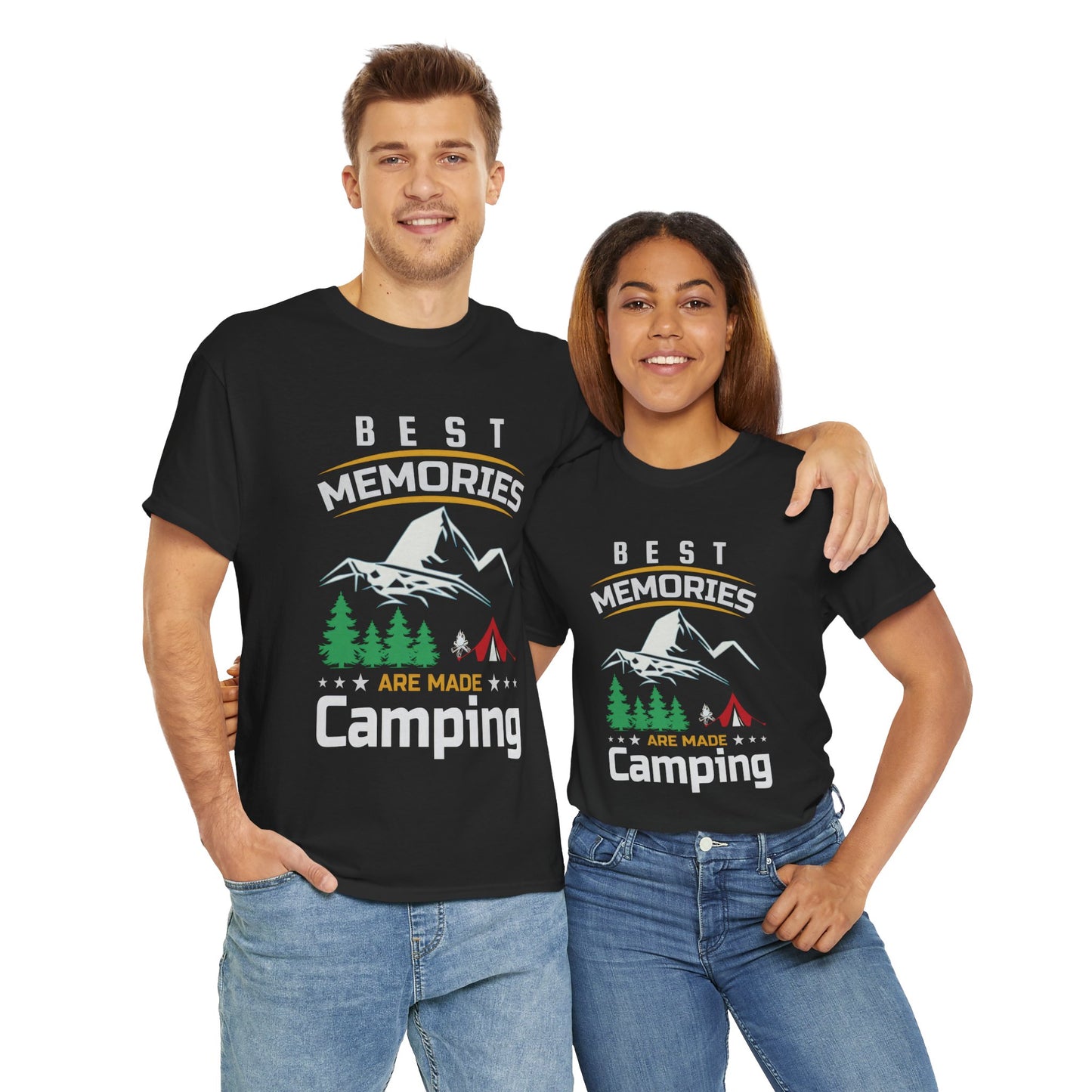 Camping Memories Unisex Heavy Cotton Tee