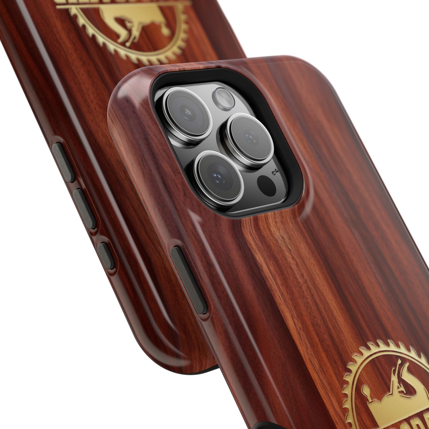 Woodworking Logo Magnetic iPhone Case