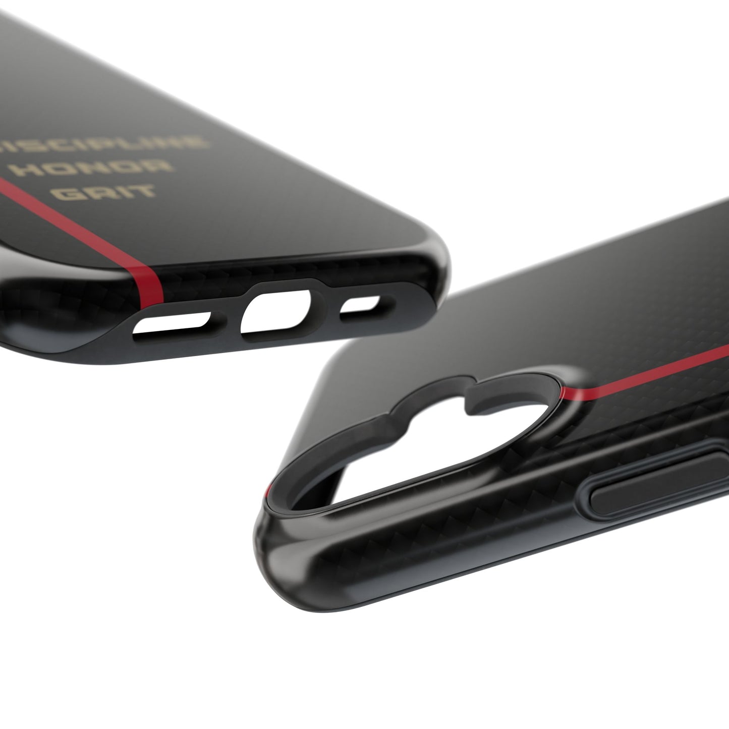 Discipline, Honor, Grit Impact-Resistant Phone Case