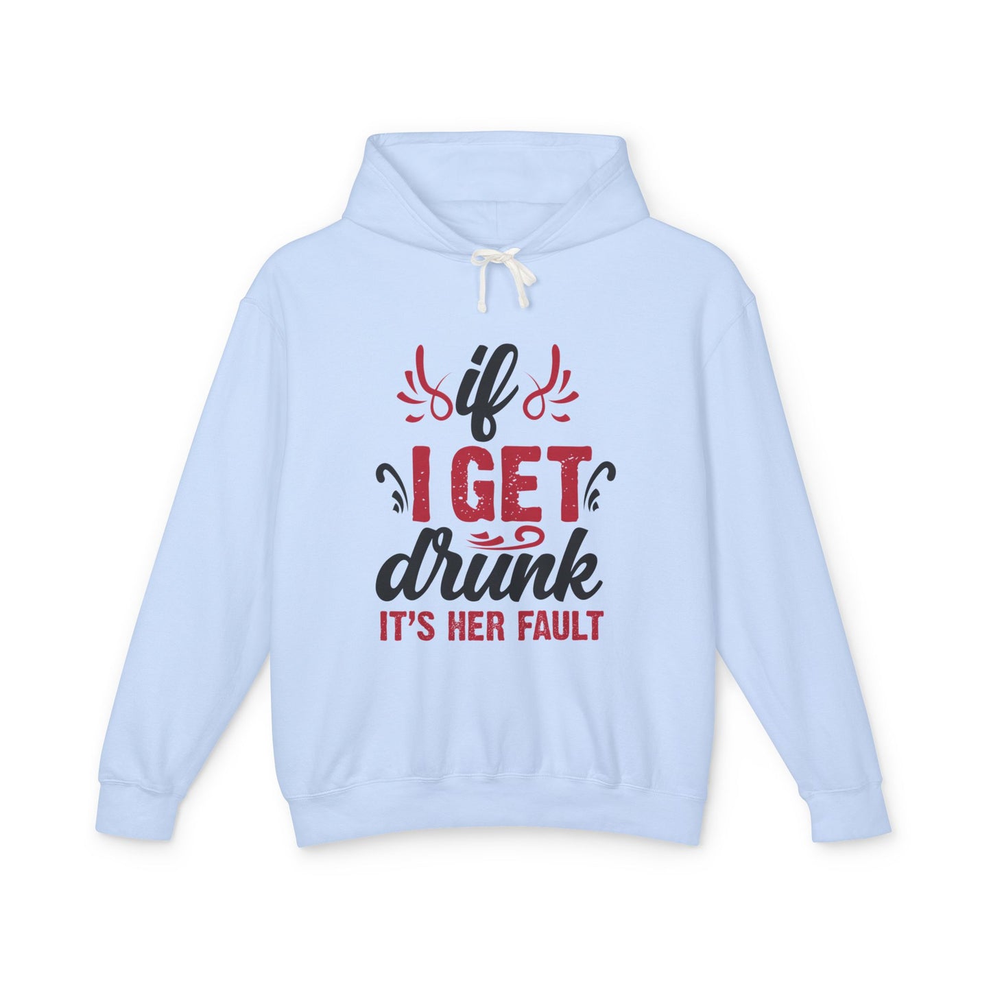 Playful Lightweight Hooded Sweatshirt, Perfect for Parties
