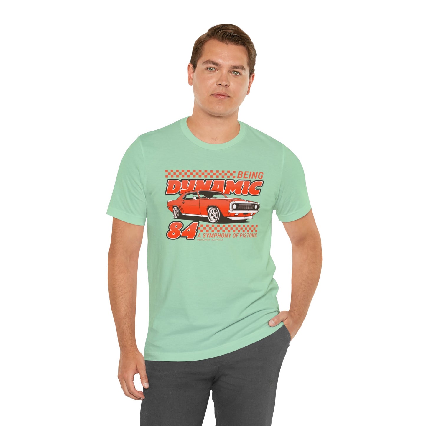 Being Dynamic A Simphony Of Pistons Unisex Jersey Short Sleeve Tee