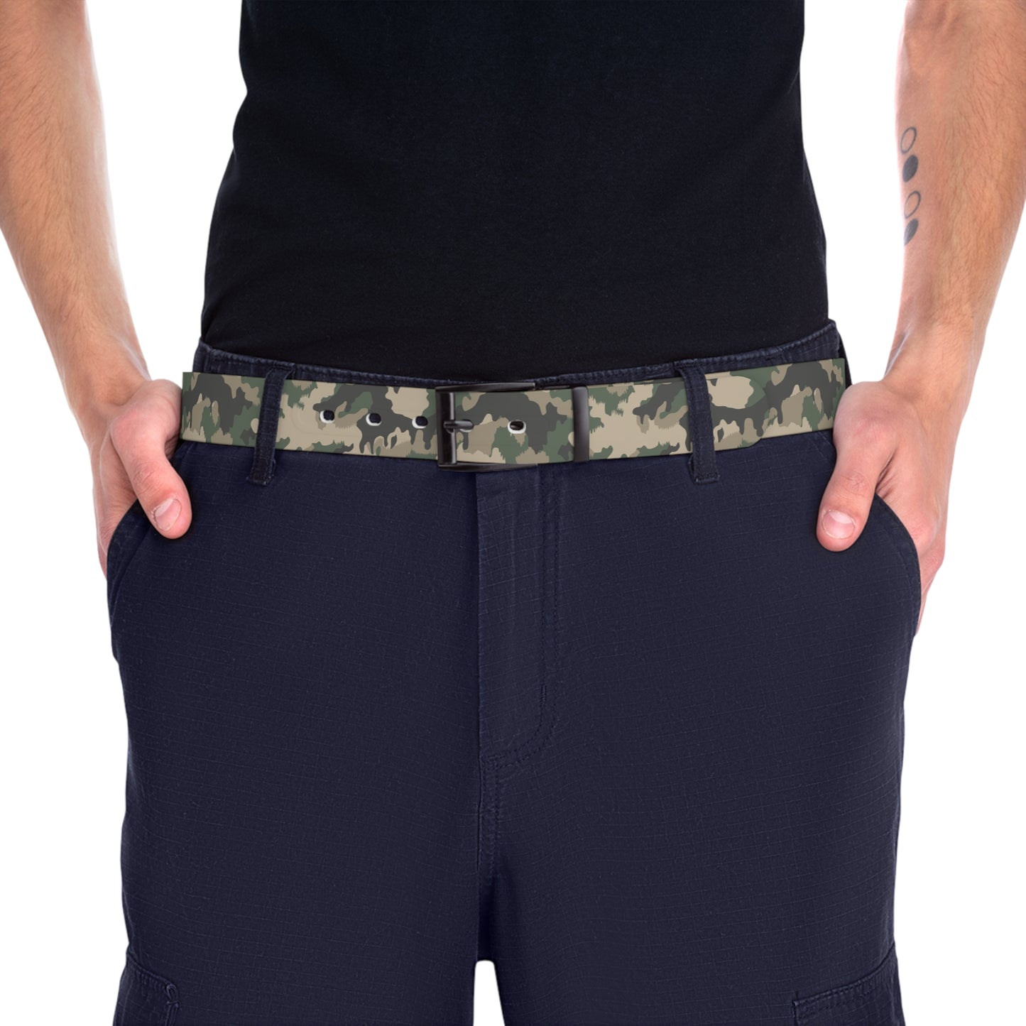 Military Camouflage Belt