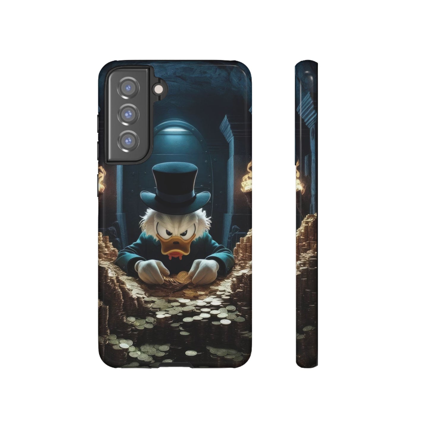 Scrooge McDuck Samsung Phone Case for Cartoon Lovers