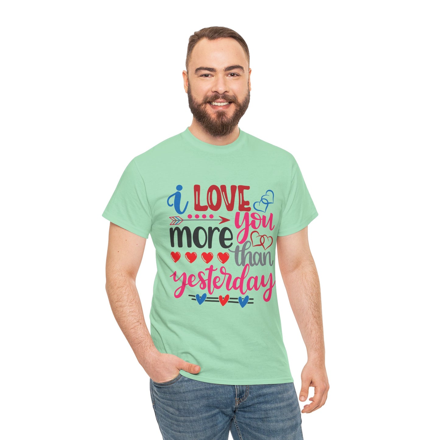 I Love You More Than  Tee, Anniversary Gift Shirt