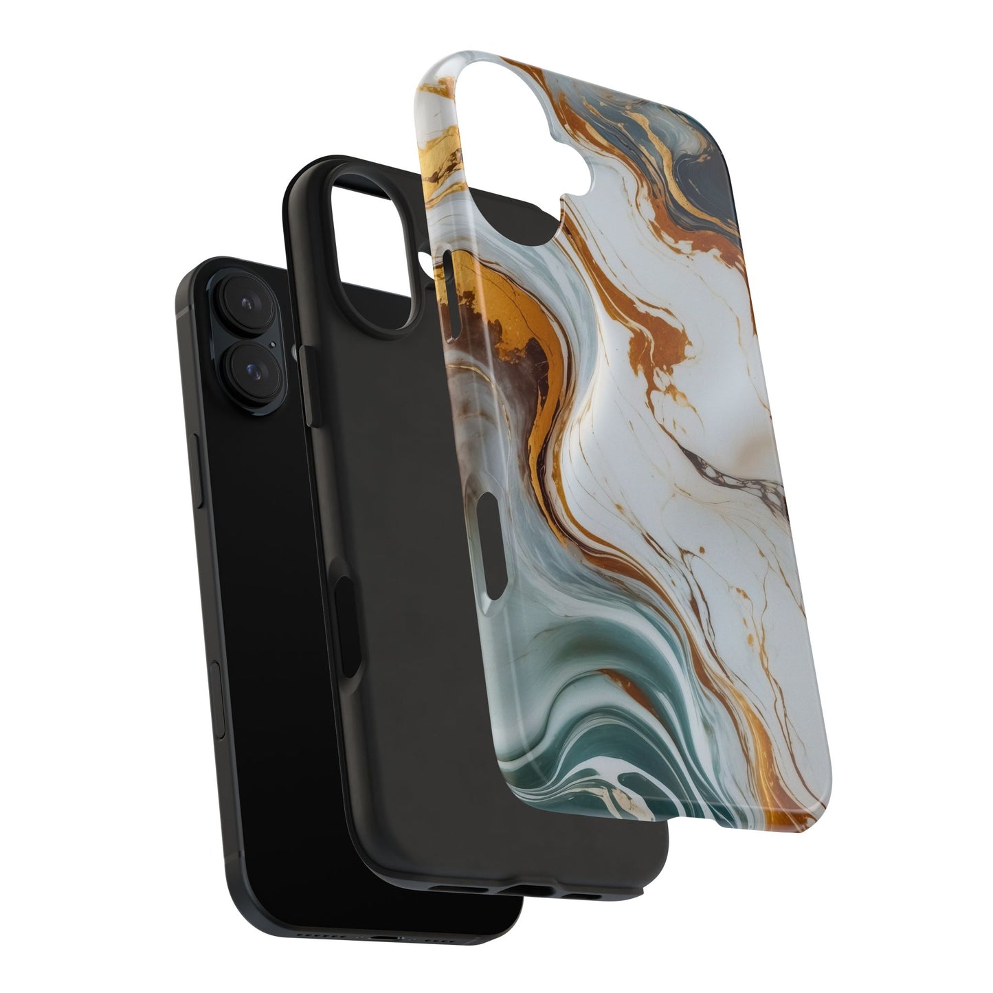 Marble Tough iPhone Case, Stylish Protective Case