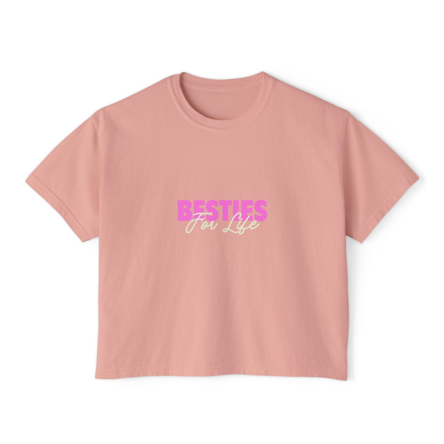 Besties For Life Women's Boxy Tee