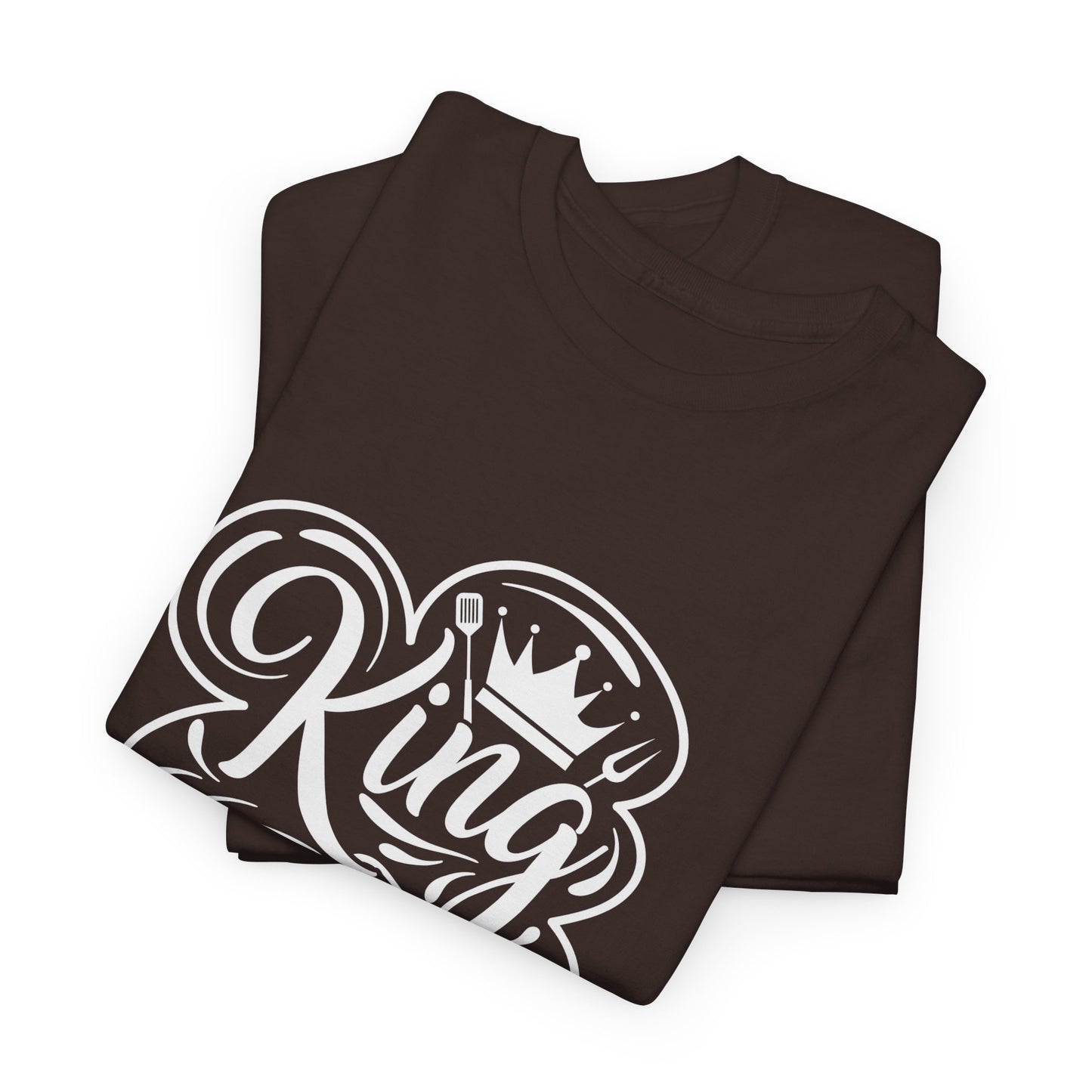 King of the Grill Heavy Cotton Tee - Perfect Gift for BBQ Lovers