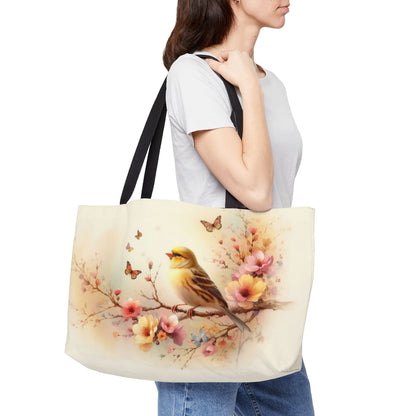 Blooming Melody Tote Bag