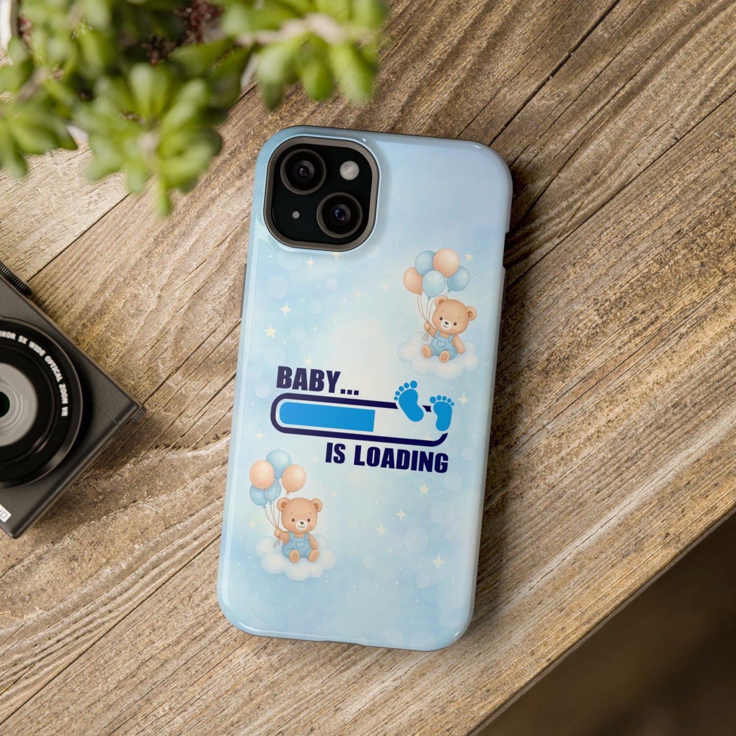 Baby On The Way Magnetic Phone Case, Expecting Mom Gift