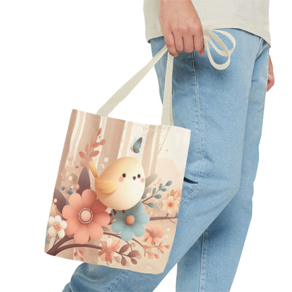 Pastel Canary Tote Bag