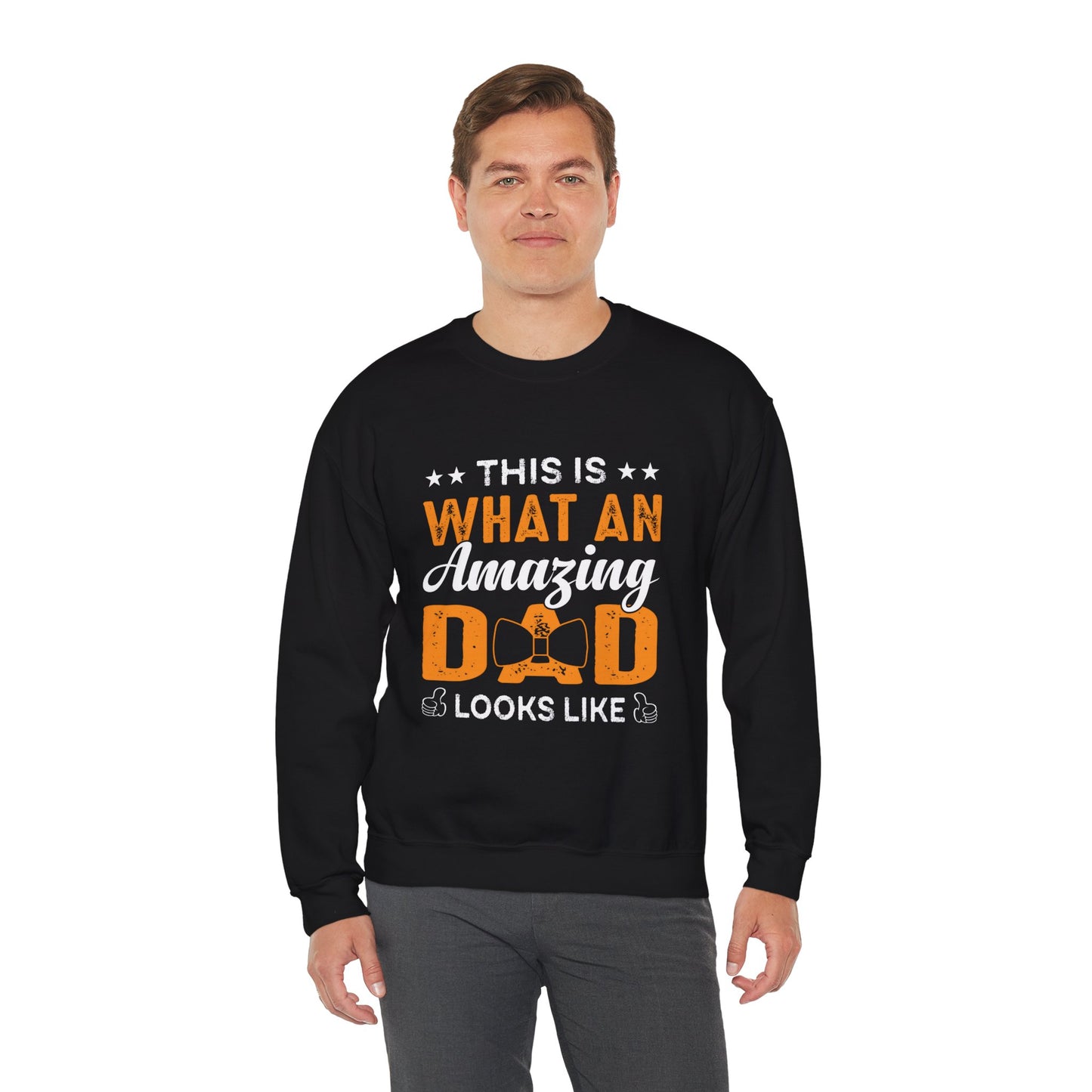 Amazing Dad Crewneck Sweatshirt - Perfect Gift for Father's Day