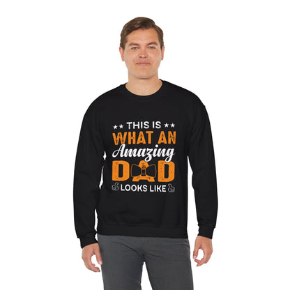 Amazing Dad Crewneck Sweatshirt - Perfect Gift for Father's Day
