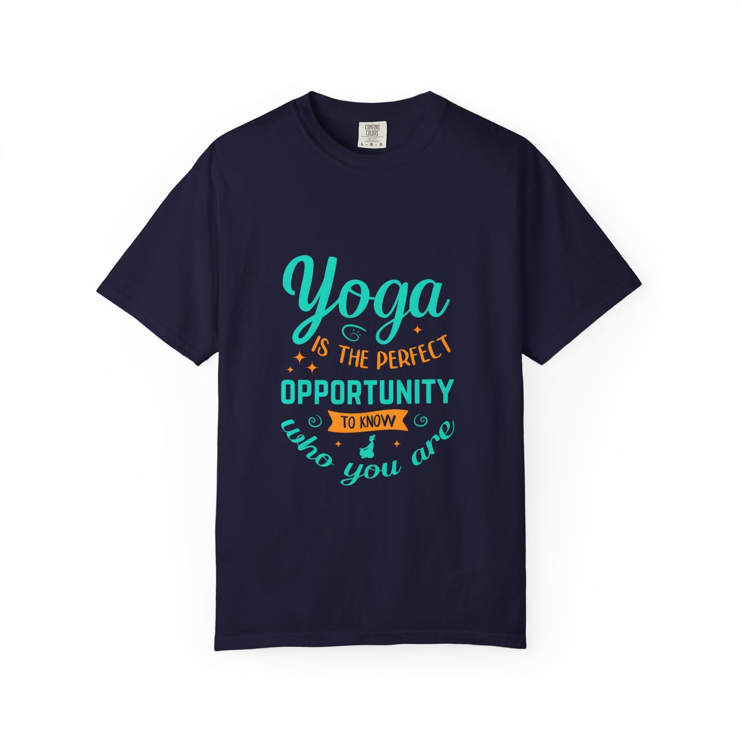 Yoga Opportunity Unisex Garment-Dyed T-Shirt - Perfect for Wellness Enthusiasts