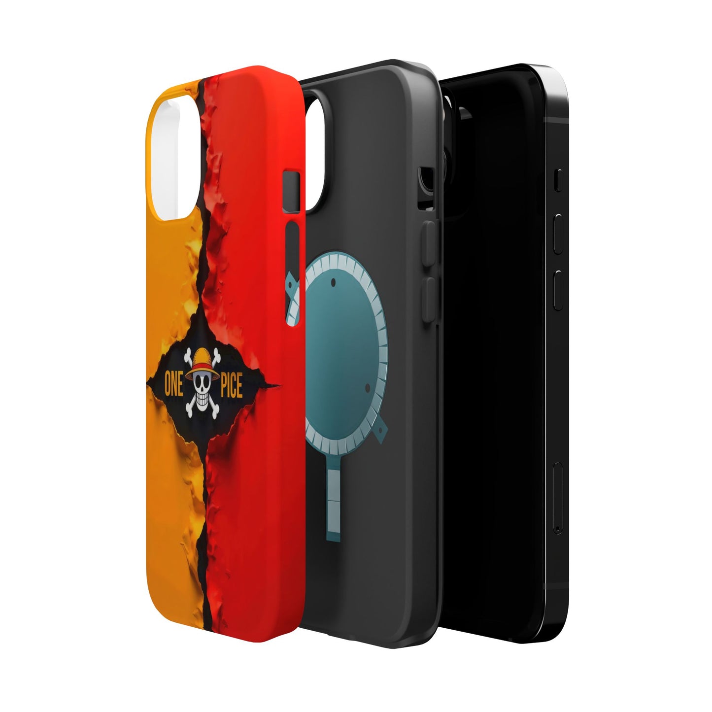 Bold One Piece Magnetic Tough Cases, Anime Phone Cover