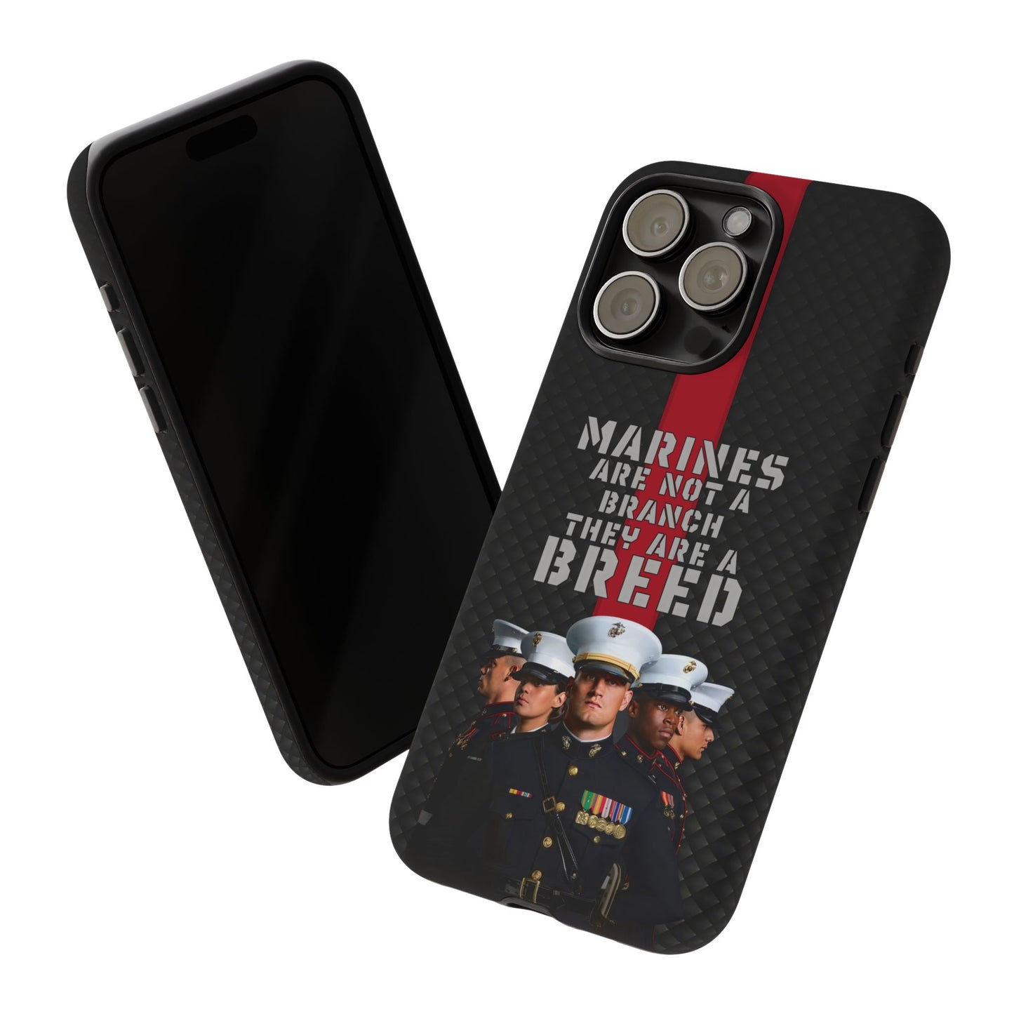 Marine Corps Tough iPhone Case - Proud Military Supporter