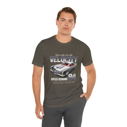 Stories Written In Tire Rubber Velocity Tee