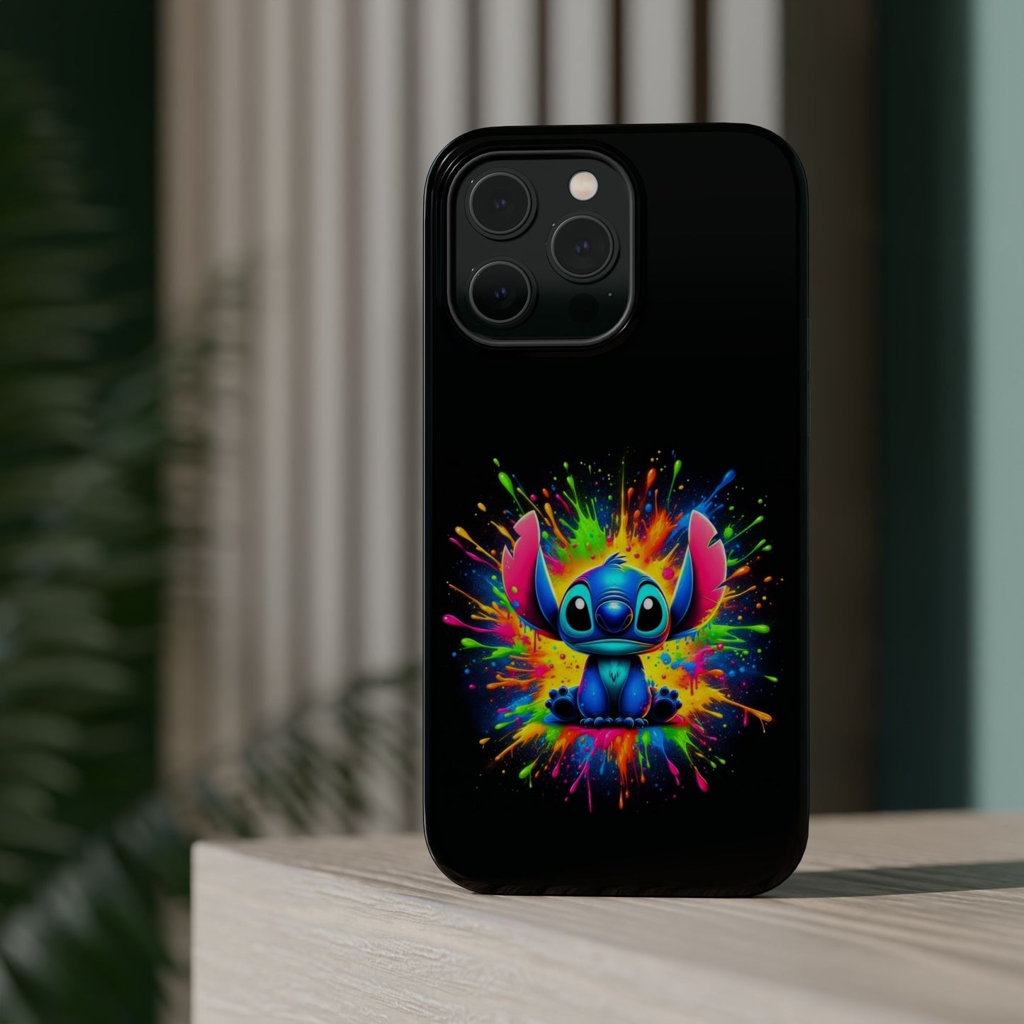 Colorful Cartoon Phone Case, Magnetic Tough Cover