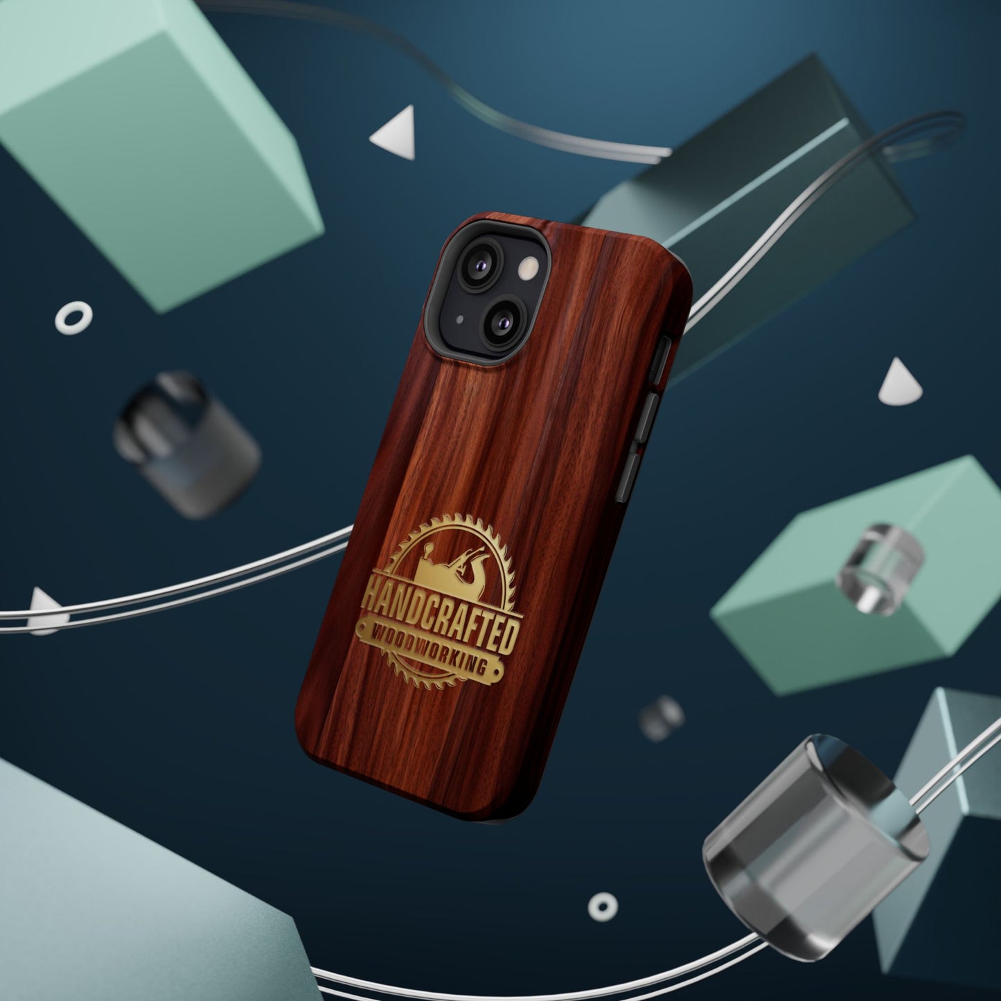 Woodworking Logo Magnetic iPhone Case