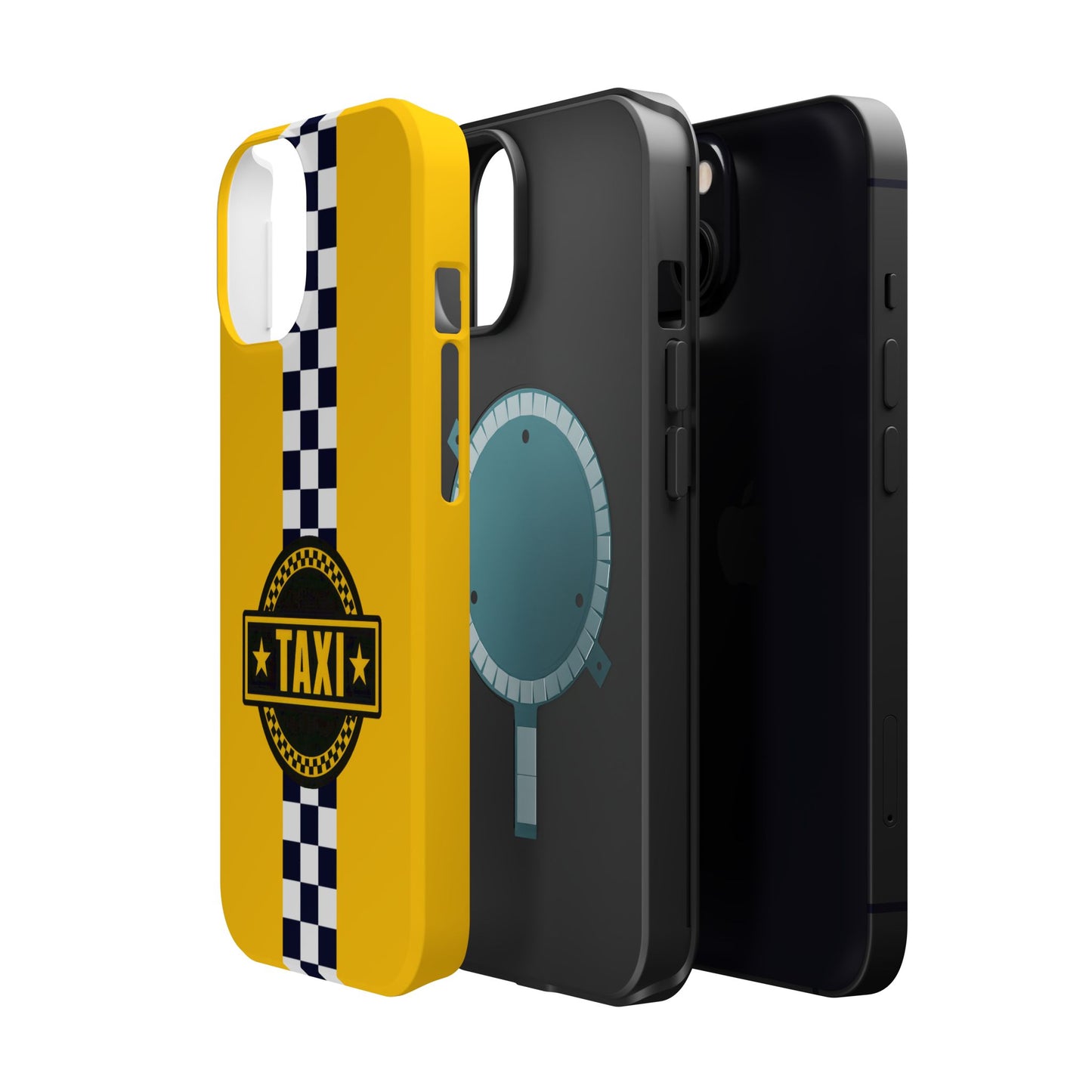 City Taxi Magnetic iPhone Cases