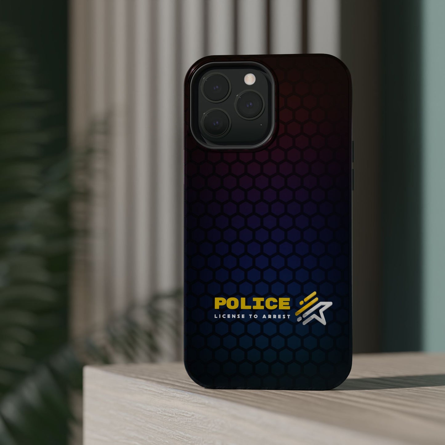Police Magnetic iPhone Cases, License To Arrest