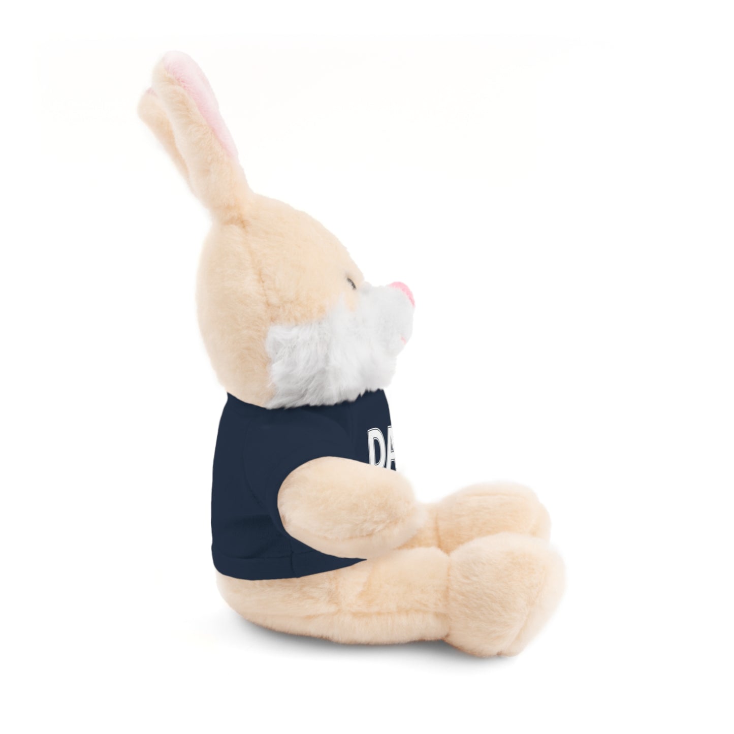 Stuffed Animal with T-Shirt, Gift for Dad