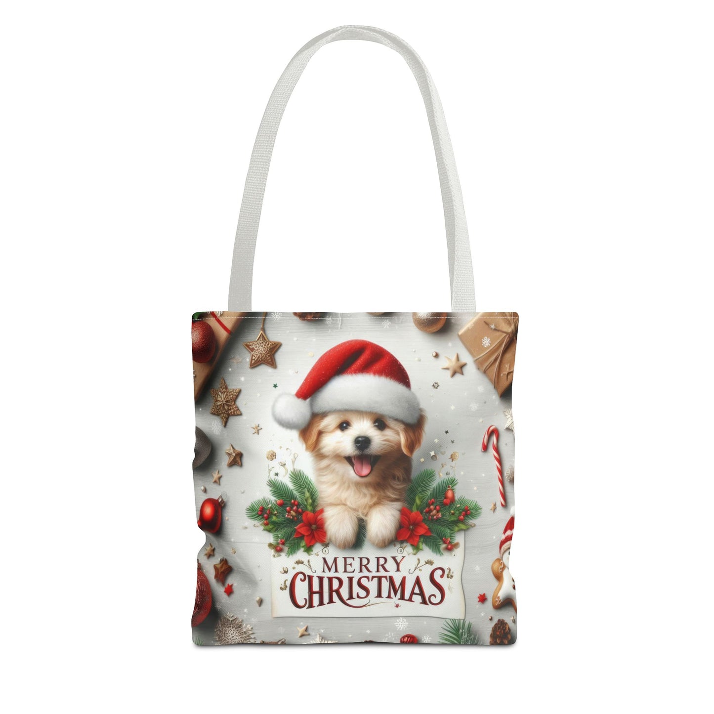 Jingle Paws Tote Bag (AOP)