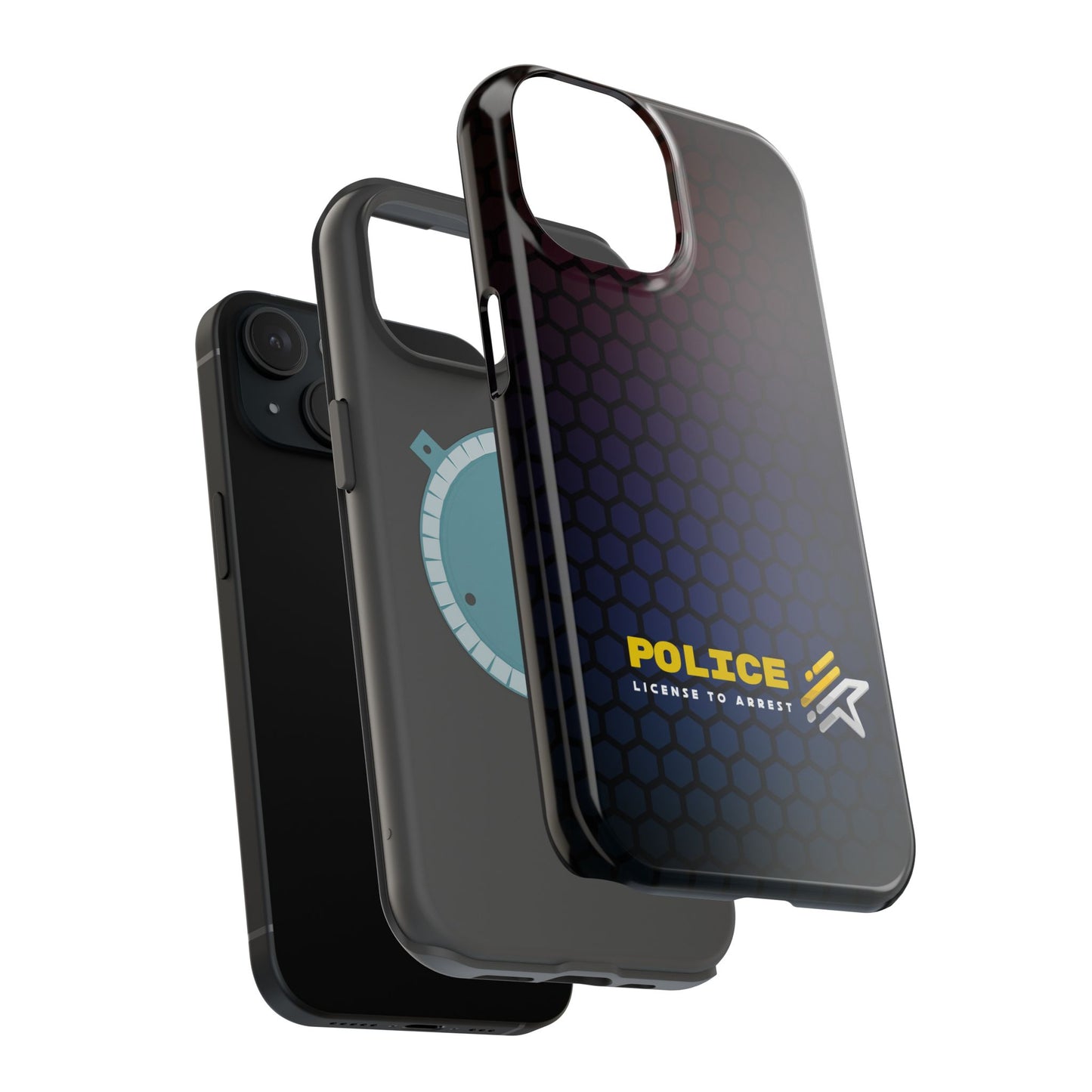 Police Magnetic iPhone Cases, License To Arrest