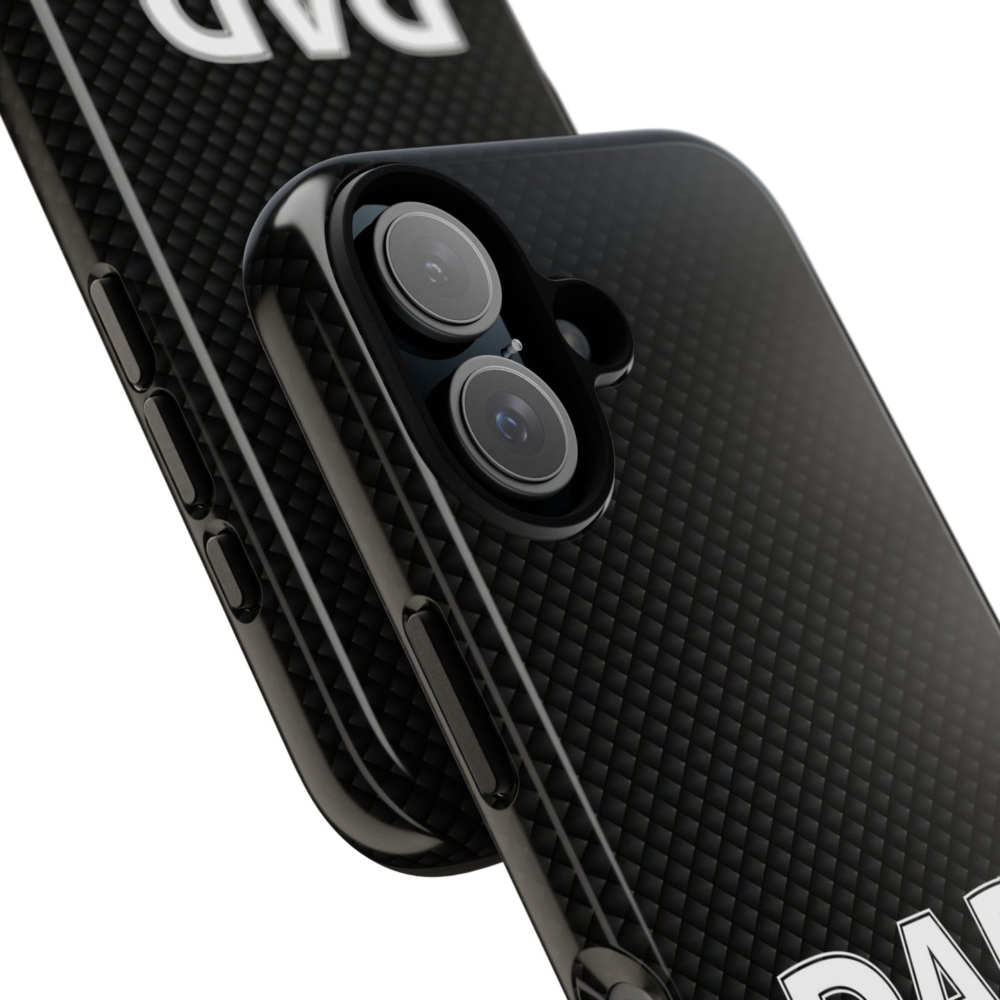 5-Star Dad iPhone Case - Tough Black Cover for Father's Day