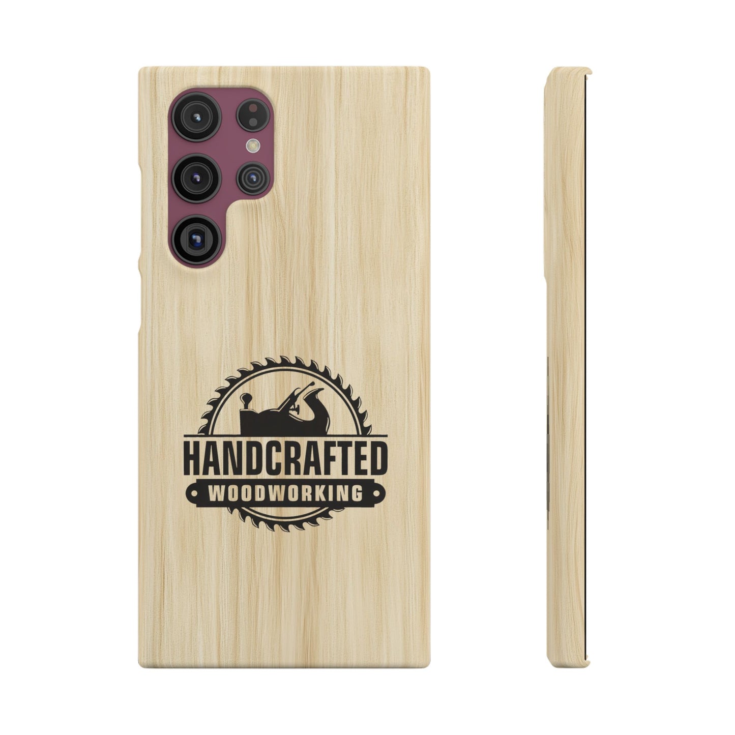 Woodworking Logo Slim Case