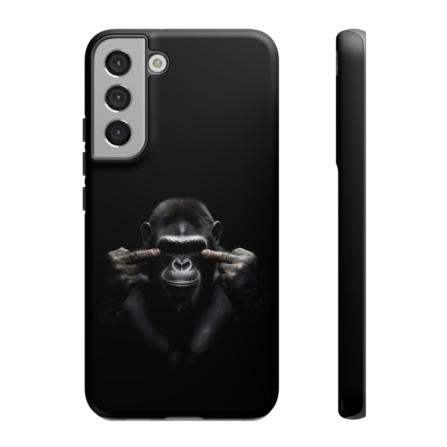 Edgy Gorilla Samsung  Phone Case - Funny Gift for Animal Lovers