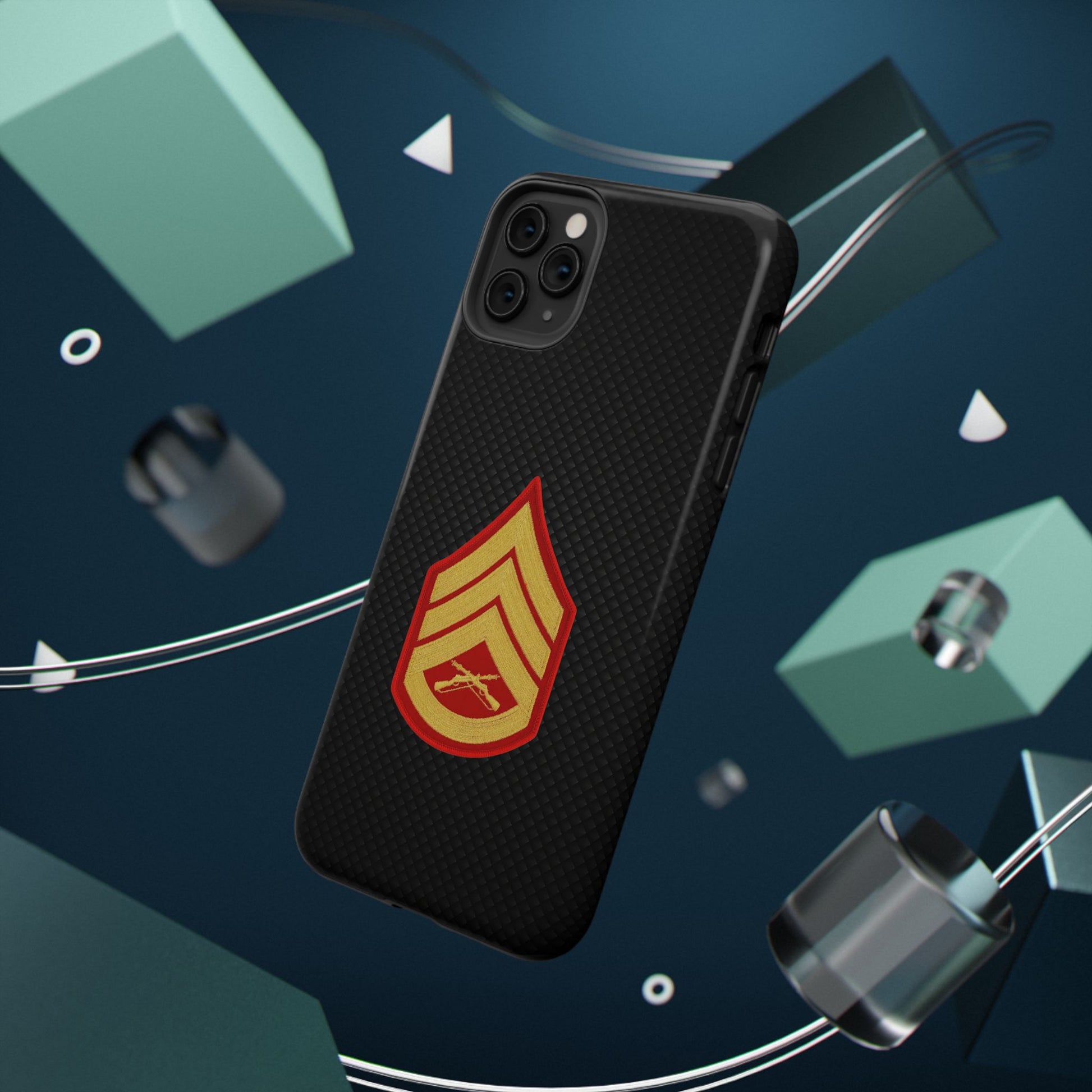 Rank Insignia Impact-Resistant Cases, Staff Sergeant