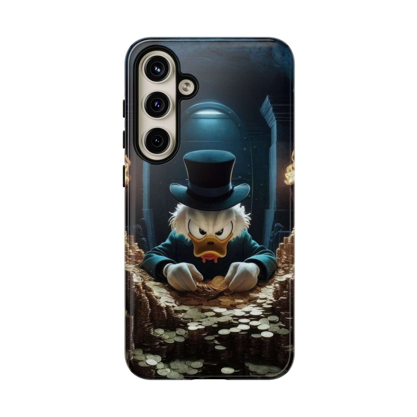 Scrooge McDuck Samsung Phone Case for Cartoon Lovers