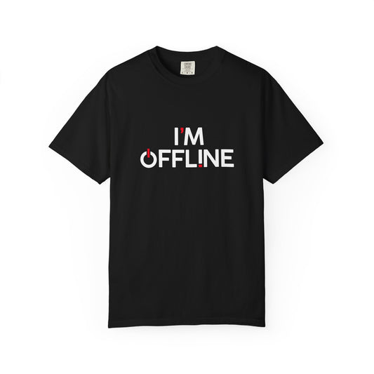I'm Offline Statement Tee, Relaxed Graphic Shirt