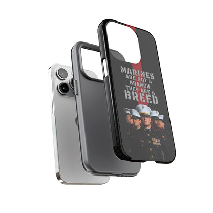 Marine Corps Tough iPhone Case - Proud Military Supporter