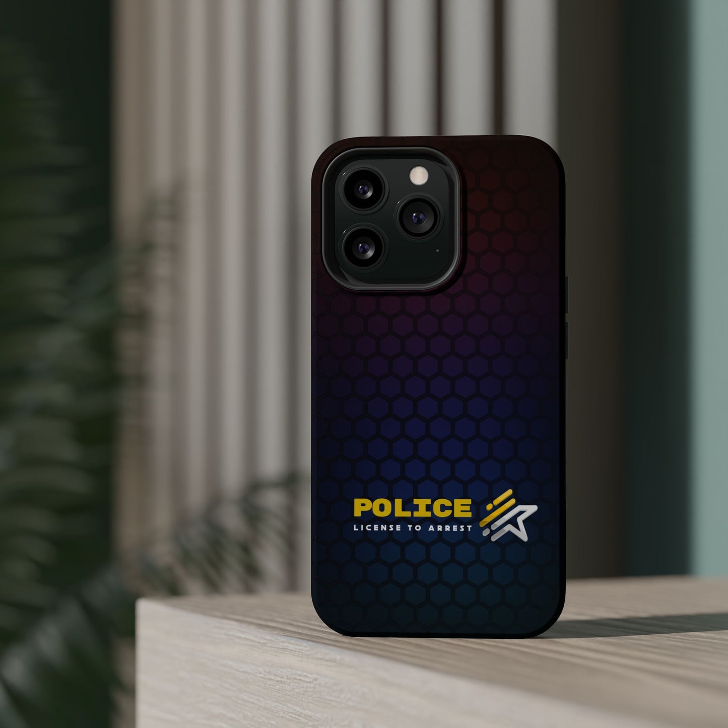 Police Magnetic iPhone Cases, License To Arrest