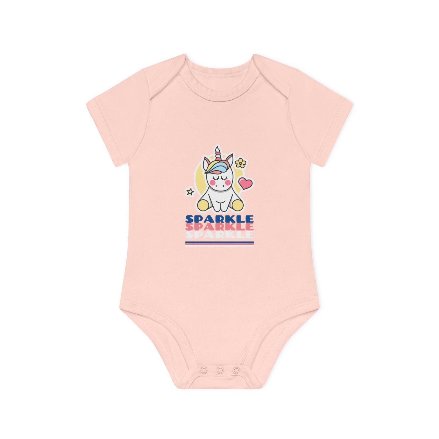 Unicorn Baby Organic Short Sleeve Bodysuit